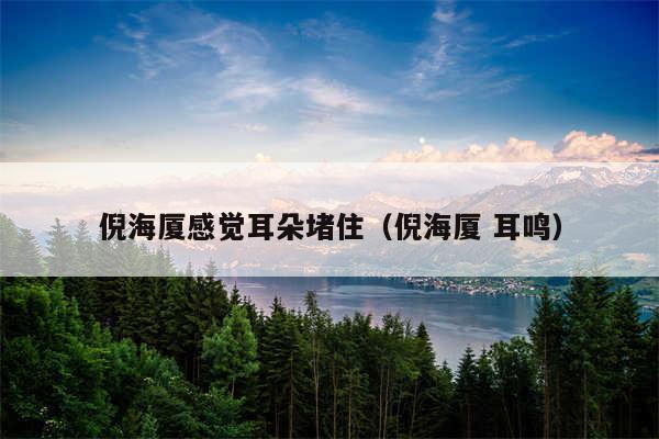 倪海厦感觉耳朵堵住（倪海厦 耳鸣）
