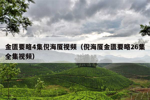 金匮要略4集倪海厦视频（倪海厦金匮要略26集全集视频）