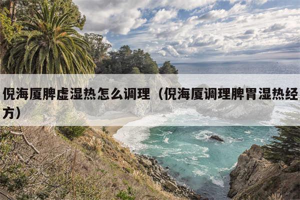 倪海厦脾虚湿热怎么调理（倪海厦调理脾胃湿热经方）