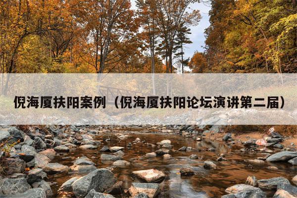 倪海厦扶阳案例（倪海厦扶阳论坛演讲第二届）