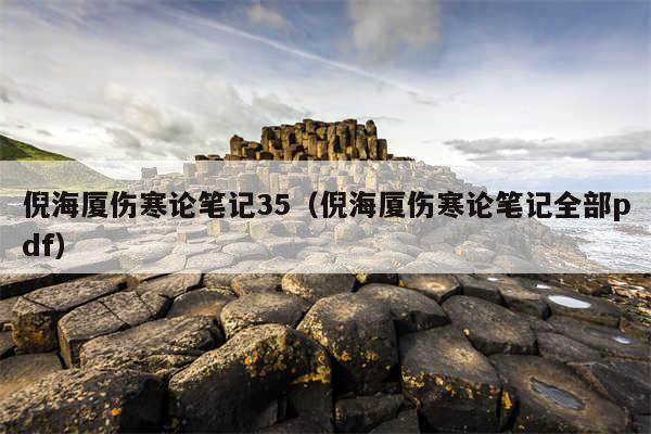 倪海厦伤寒论笔记35（倪海厦伤寒论笔记全部pdf）