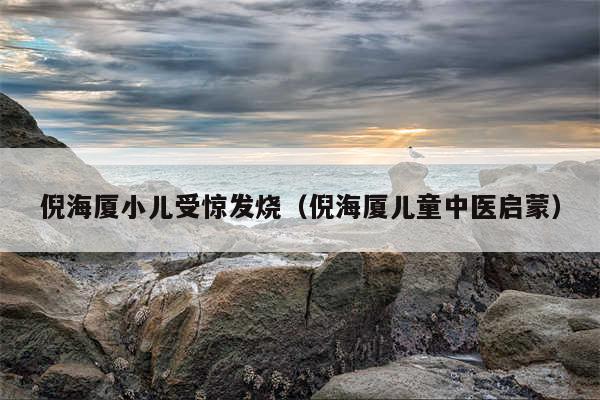 倪海厦小儿受惊发烧（倪海厦儿童中医启蒙）