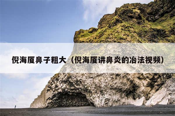 倪海厦鼻子粗大（倪海厦讲鼻炎的冶法视频）