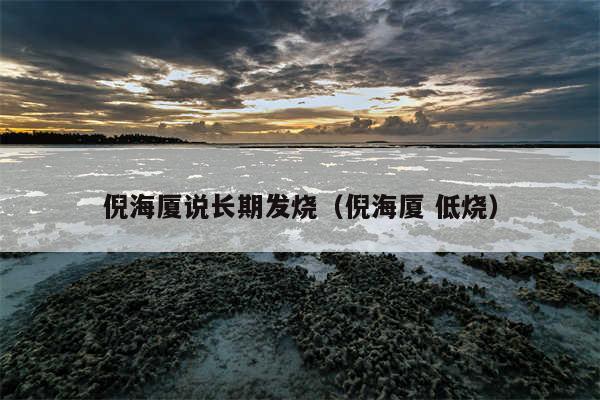 倪海厦说长期发烧（倪海厦 低烧）
