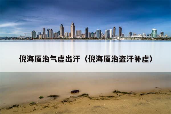 倪海厦治气虚出汗（倪海厦治盗汗补虚）
