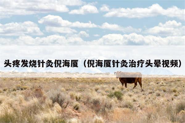 头疼发烧针灸倪海厦（倪海厦针灸治疗头晕视频）