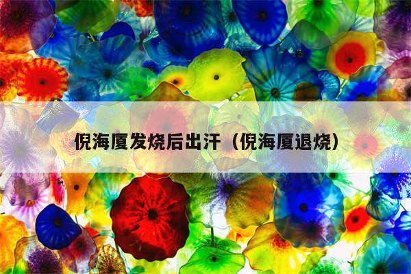 倪海厦发烧后出汗(倪海厦退烧)