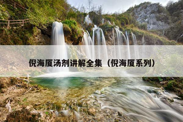 倪海厦汤剂讲解全集（倪海厦系列）