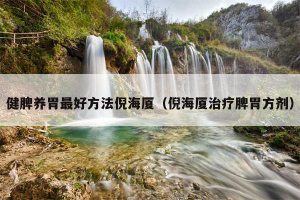 健脾养胃最好方法倪海厦（倪海厦治疗脾胃方剂）