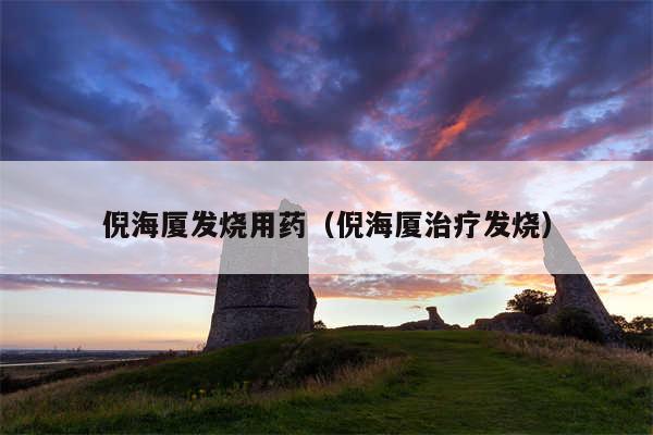 倪海厦发烧用药（倪海厦治疗发烧）