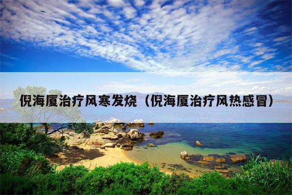 倪海厦治疗风寒发烧(倪海厦治疗风热感冒)