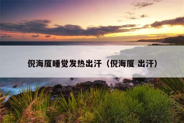 倪海厦睡觉发热出汗（倪海厦 出汗）