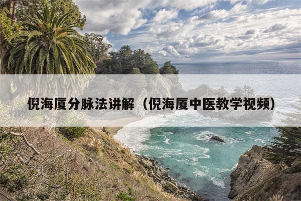 倪海厦分脉法讲解（倪海厦中医教学视频）