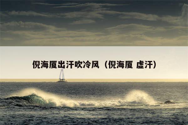 倪海厦出汗吹冷风（倪海厦 虚汗）