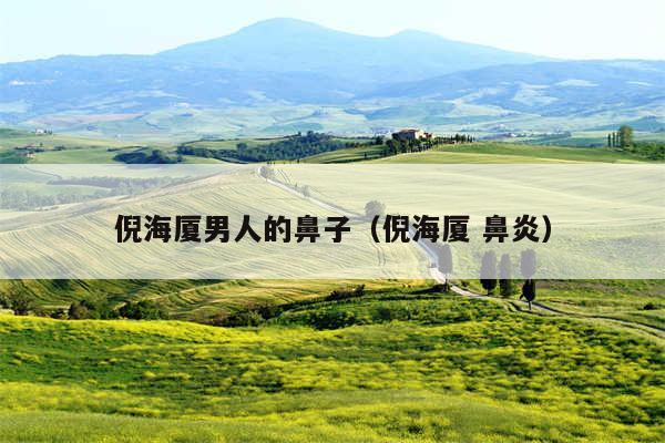 倪海厦男人的鼻子(倪海厦 鼻炎)
