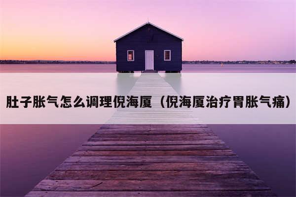 肚子胀气怎么调理倪海厦(倪海厦治疗胃胀气痛)