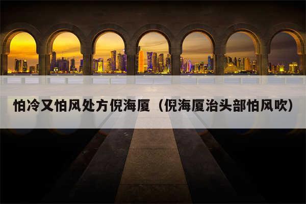 怕冷又怕风处方倪海厦(倪海厦治头部怕风吹)