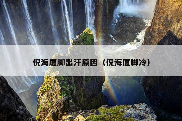 倪海厦脚出汗原因(倪海厦脚冷)