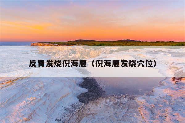 反胃发烧倪海厦（倪海厦发烧穴位）